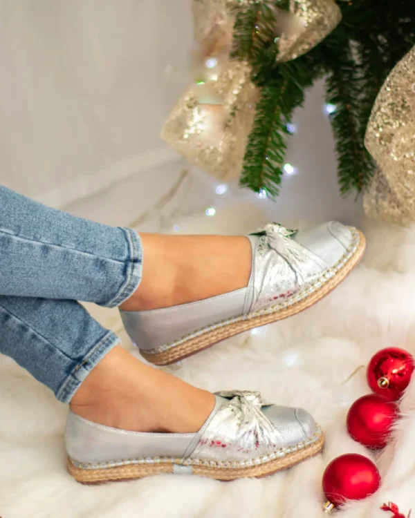 Espadrilles en cuero