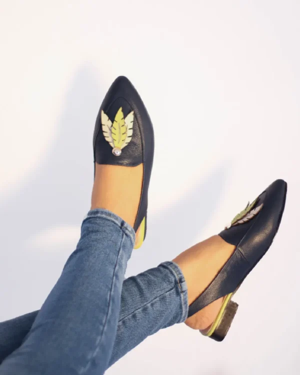 Stilettos en cuero