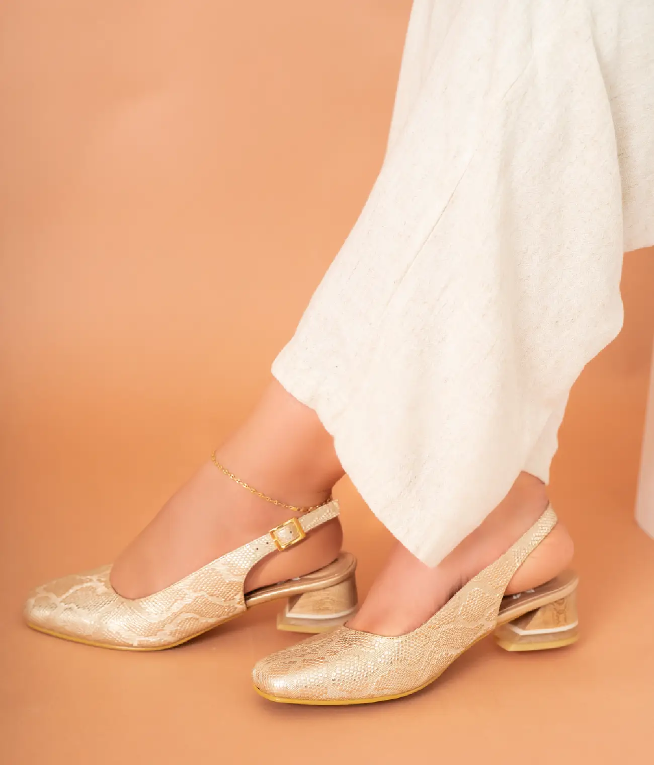 Stilettos en cuero